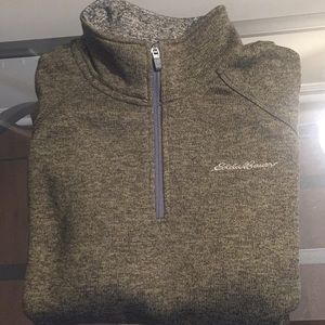 Eddie Bauer Classic Fit Sweater Fleece - Large